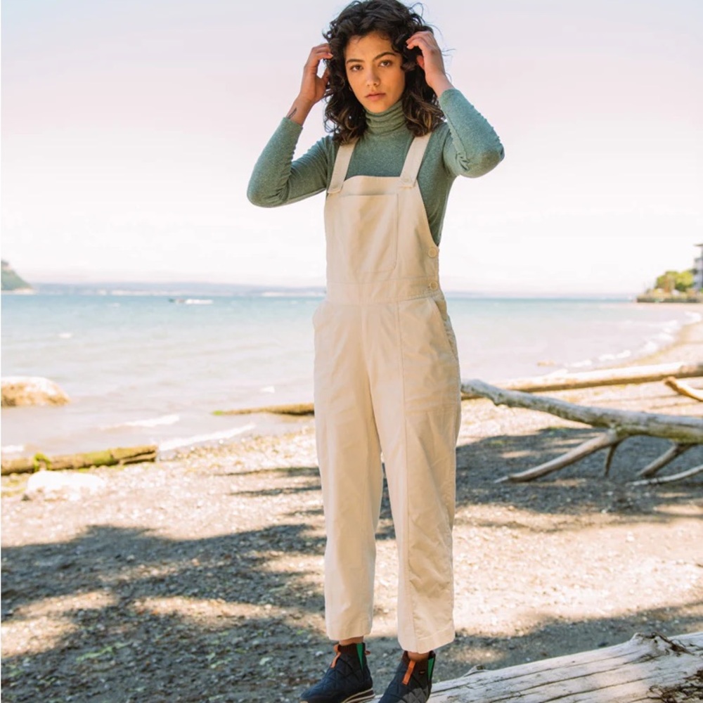 Awesome coveralls new with tags! In the color “tusk” or off white